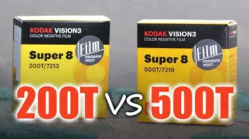 Roll Review - Super 8 Vision3 200T vs 500T / Bell & Howell T20XL Camera