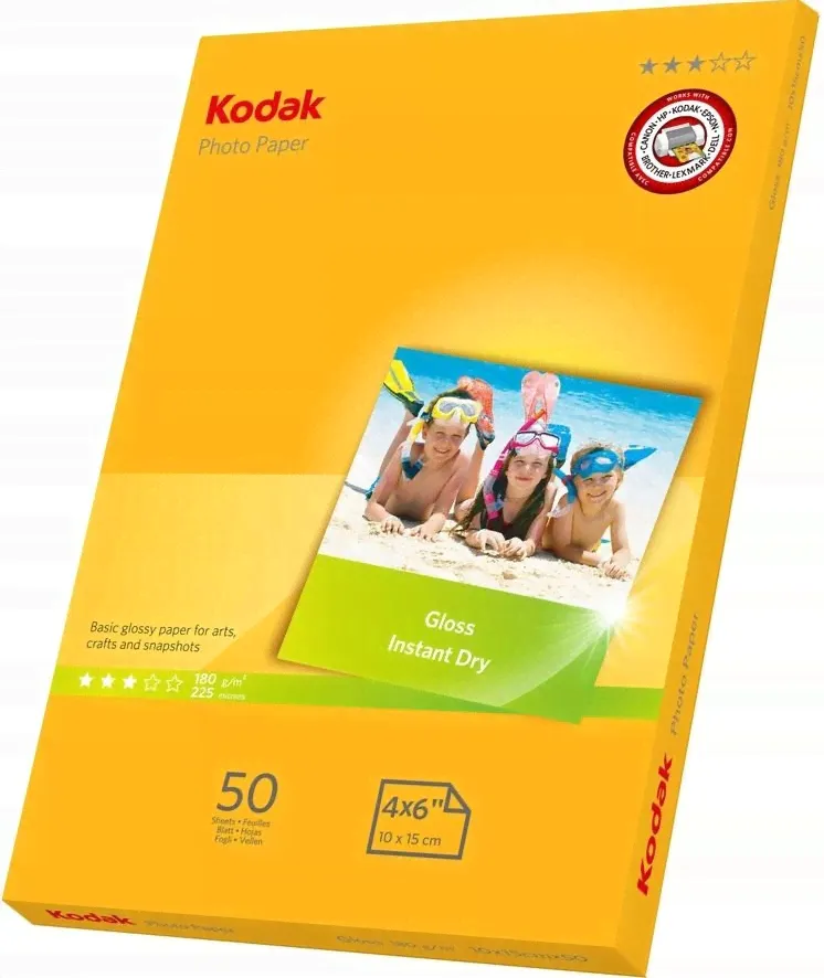 Фотобумага Kodak 10x15 180 г / м2 глянцевая x50-0