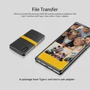 🛍 Внешний твердотельный накопитель KODAK X200, 1 ТБ, 512 ГБ, 256 ГБ, 128 ГБ