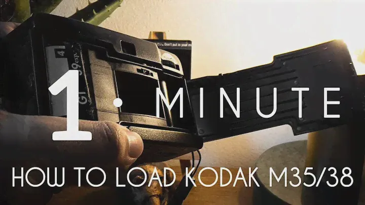 How To Unload Kodak M35/M38 Film Camera In 1 MINUTE! | Unload Film From 35mm Film Camera