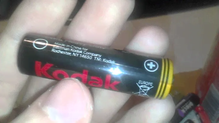 Kodak AA Zinc Cholride Battery Extra Heavy Duty