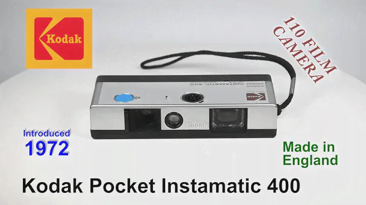 1972 Kodak Pocket Instamatic 400 - 110 Film Camera