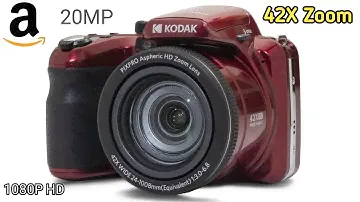 KODAK PIXPRO AZ425 Review: 42X Zoom 20MP, 1080P HD, Optical Image Stabilization Best Vlogging Camera