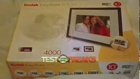 Kodak W1020 Digital Picture Frame Unboxing