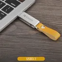 🛍 USB флеш-накопитель Kodak, OTG металлический флеш-накопитель Type-C, 128 ГБ, 64 ГБ, 32 ГБ, USB-флешка 3,1, флеш-накопитель для смартфонов, ПК, шнурок
