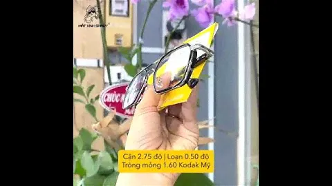 Tròng Kính Mỏng Chống Ánh Sáng Xanh Blue Lens Kodak 1.60