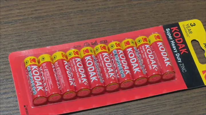 Kodak Super Heavy Duty Zinc AA Batteries Best Price Perth