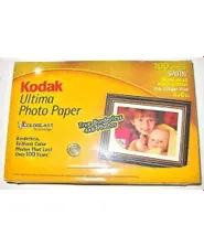 Kodak Ultima Photo Paper Атласная фотобумага Глянцевая фотобумага, 10х15, A6, сохраняются более 100 лет