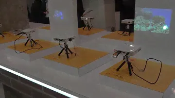 Портативный проектор Kodak Luma на выставке CES 2019