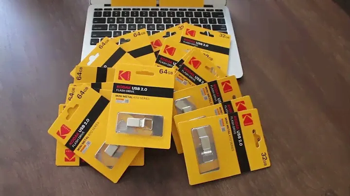 KODAK Супер Мини Металлический USB-флеш-накопитель