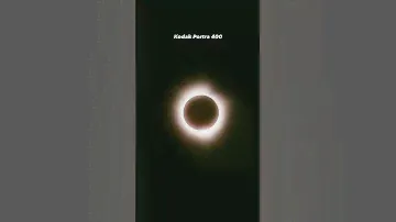 The Solar Eclipse on Kodak Portra 400: Negative vs. Scans!
