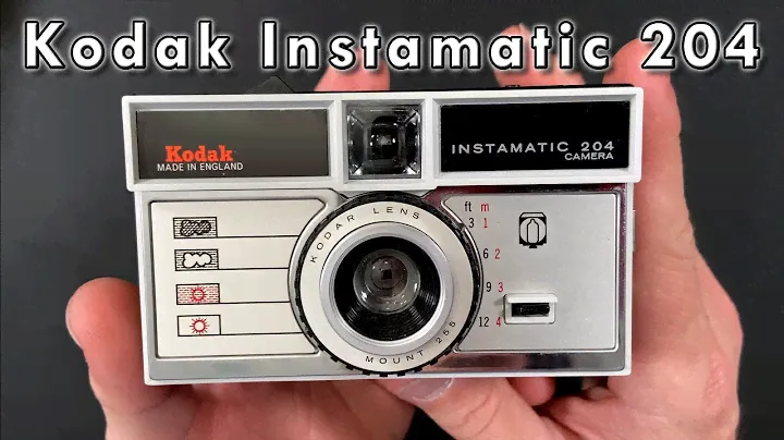 Kodak Instamatic 204 Camera - 126 Film