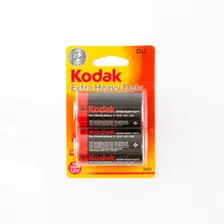 Батарейка Kodak HEAVY DUTY R20, 1.5 В BL2