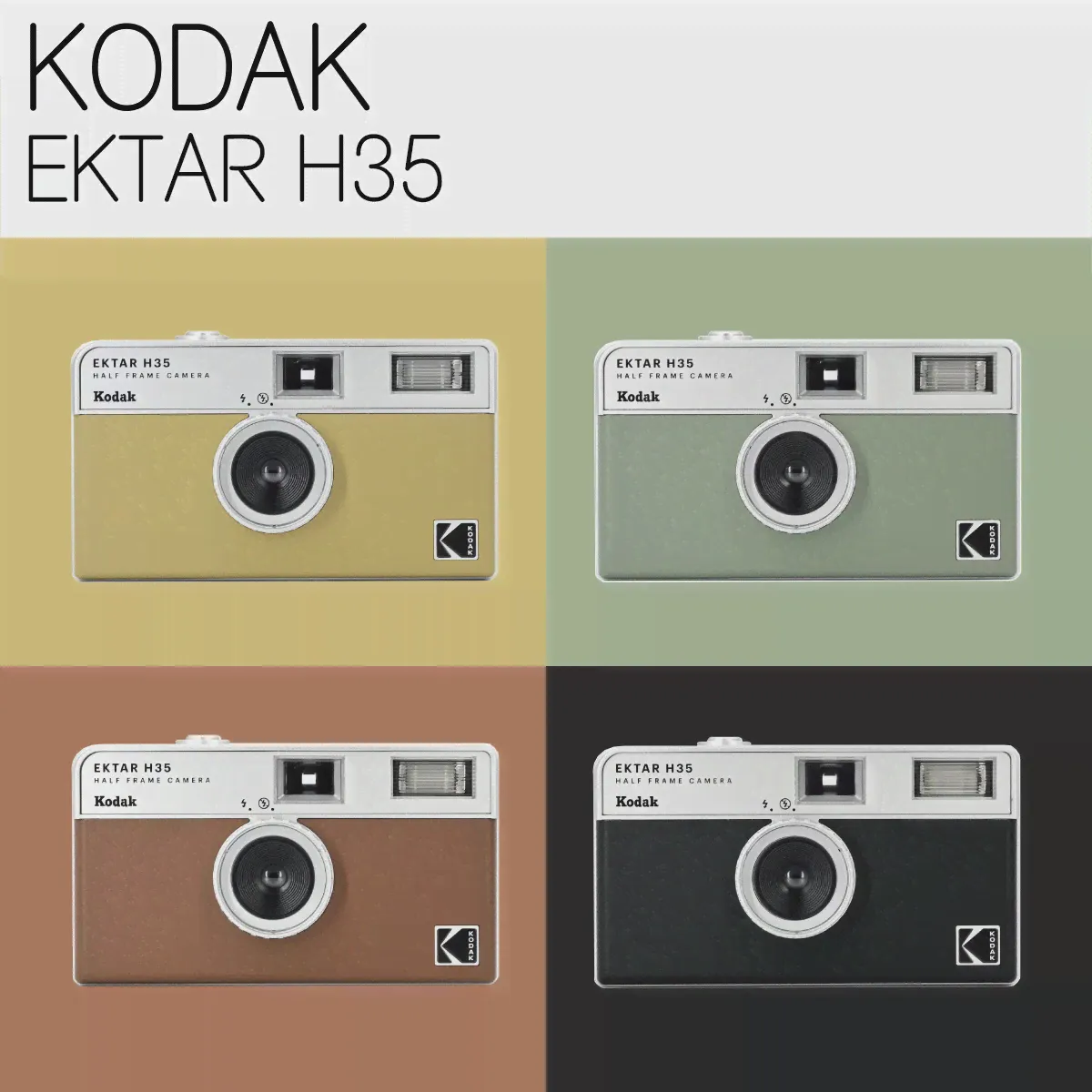 Оригинальная KODAK EKTAR H35 новая H35N полурамная камера 35 мм пленочная камера многоразовая пленочная камера с вспышкой фотокамера дополнительная пленка (art.: 3920c4ce182d2)-4