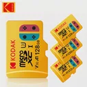 Оригинальная Карта памяти KODAK 64GB 128GB U3 4K Micro SD Card 32GB SDHC UHS-I C10 A1 V30 TF Trans Flash Microsd Бесплатная доставка