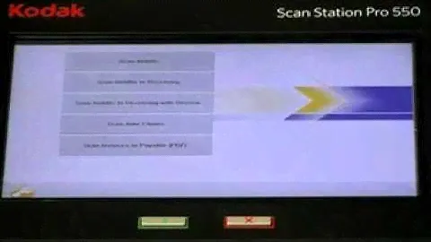Kodak Scan Station Pro 550 Demo