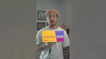 Night Photography with Portra 800!