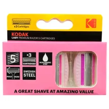 Кассеты сменные для Kodak LADY Prem Razor 5 (3 кассеты)