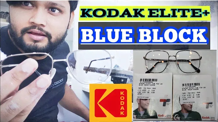 Kodak Blue cut lenses||with watermark and fitting 👓🕶️