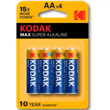 Элемент питания LR6-4BL MAX SUPER Alkaline [KAA-4] Б0005120 KODAK