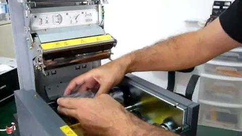 impresora kodak 6800 instalacion / loading paper
