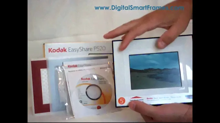 2009 DSF Kodak P520 Digital Picture Frame Review 720