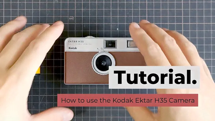 Как использовать учебное пособие по использованию полукадровой камеры Kodak Ektar H35