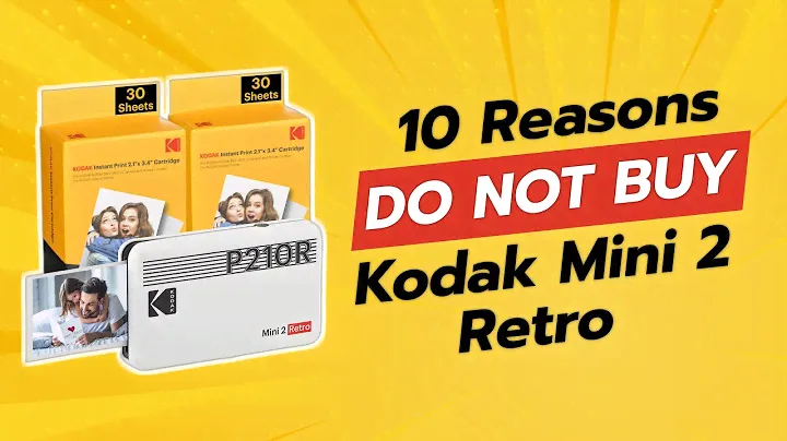 KODAK Mini 2 Retro | 10 Reasons NOT to Buy! 📸🚫