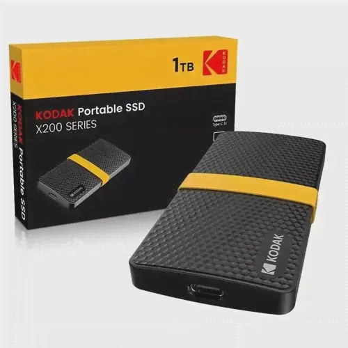Внешний твердотельный накопитель KODAK SSD X200 - 1 Тб-0