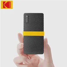 Портативный SSD Kodak X200 2 ТБ 1 ТБ USB 3.1 Type C Внешний Накопитель Жесткий Диск 512 ГБ 256 ГБ Твердотельный Накопитель Для Ноутбука PS4 Macbook PC