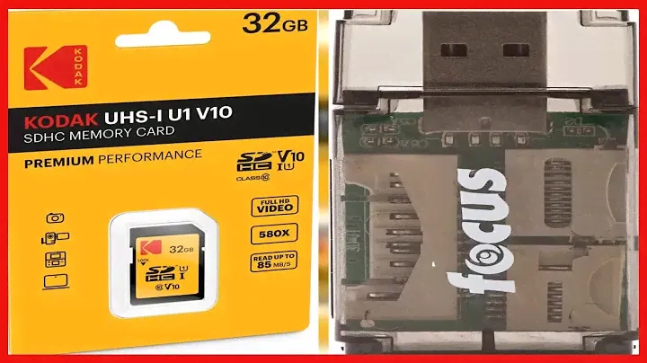 Great product -  KODAK 32GB Class 10 UHS-I U1 SDHC Memory Card (5-Pack) with Focus All-in-One USB Ca