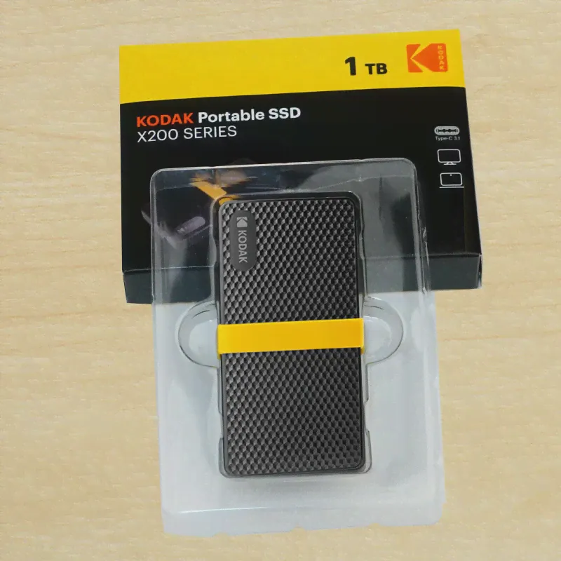 🛍 Внешний твердотельный накопитель KODAK X200, 1 ТБ, 512 ГБ, 256 ГБ, 128 ГБ-4