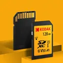 Kodak U3 SD Card 256GB Memory Card UHS-I High Speed V30 SDXC Camera 4K HD Recrding